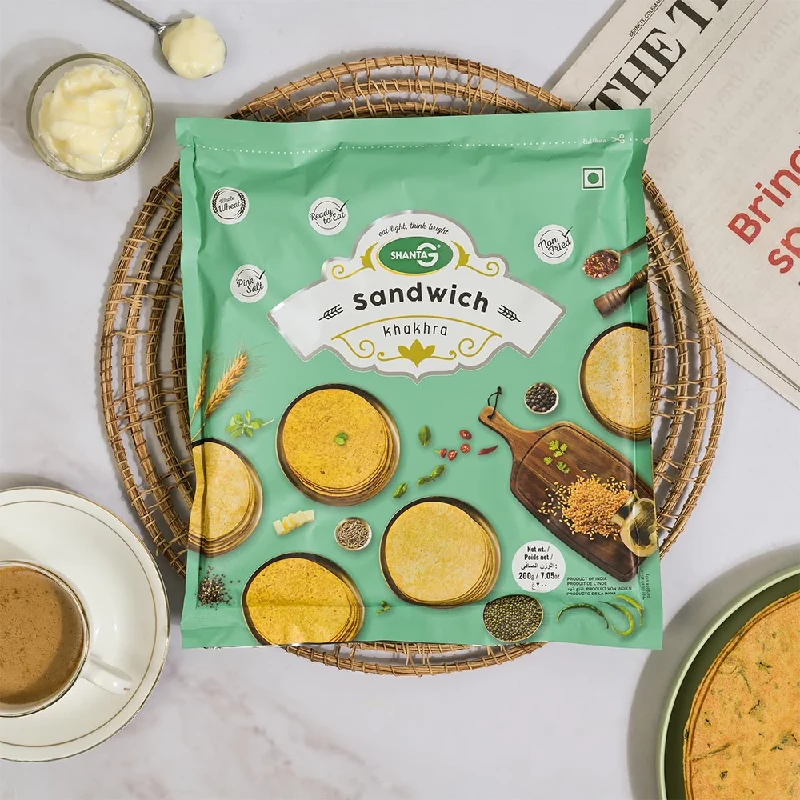 Sandwich Round Khakhra (Pack of 5), 200 g-1.webp